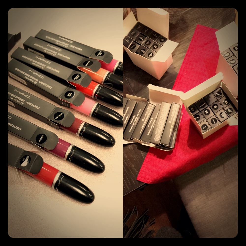 Mac Matte lipstick/lipgloss
